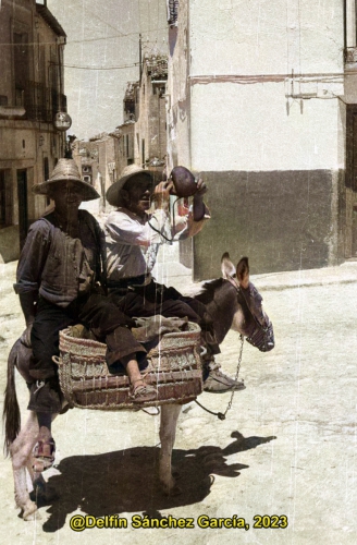 Dos en un burro (1957)