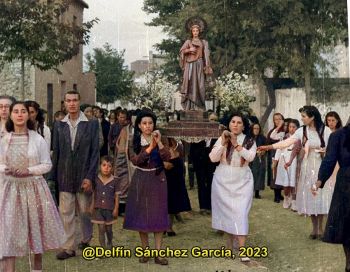 Procesión de Santa Lucia (1957)
