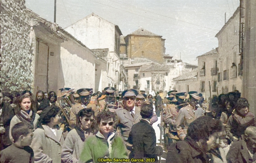 Banda de música y procesión (1955)