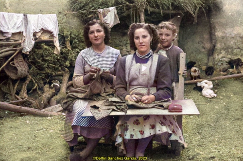 Labores de costura. (1954)