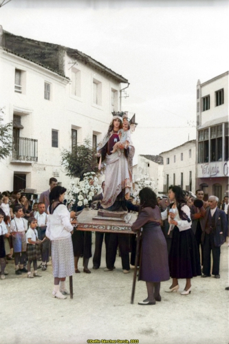 Procesión de la Virgen del Carmen  (1954)