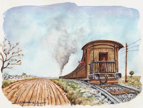 S. Amarza - La estación Julio 2013.