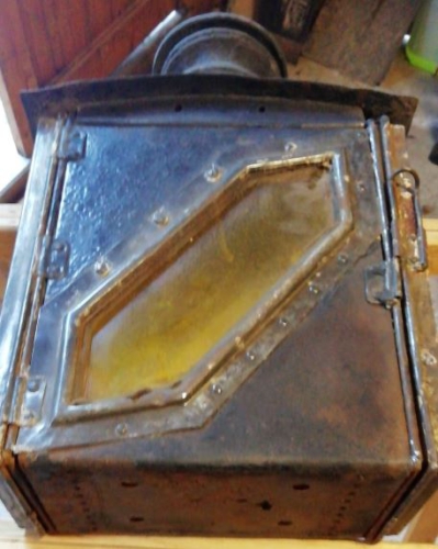 Señal de guardaagujas /en restauración)