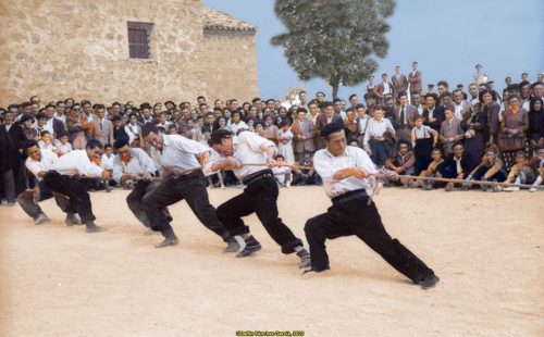 Tiro de maroma en la Glorieta (1953)