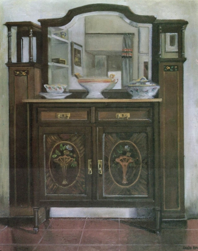 Aparador (1980) 100 x  81 cm.