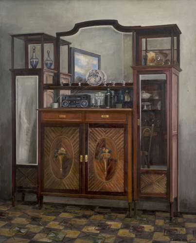 Aparador (1988) 100 x 81 cm.