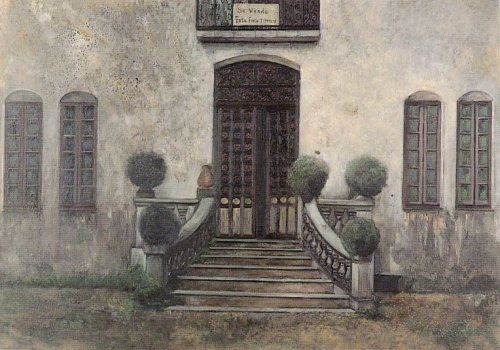 Casa de Jimeno (1985)  81 x  115 cm.