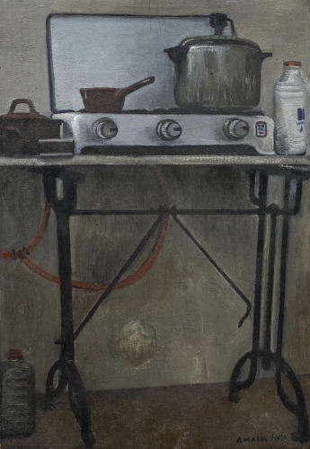 Cocina (1975)  20 x  28.5 cm.