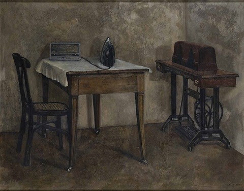 Cuarto de plancha (1979)  73 x  92 cm.