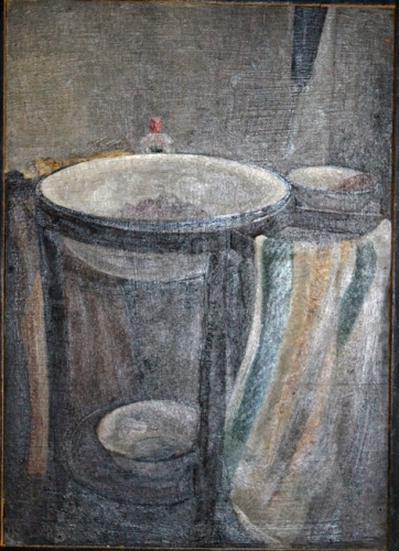 El lavabo del Monte (1980)   30 x  15 cm.