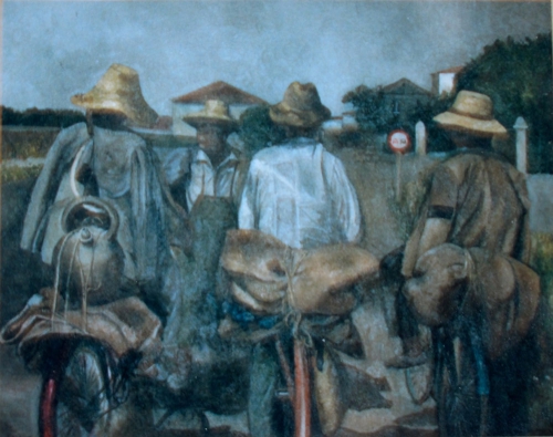 Segadores (1971)  81 x  100 cm.