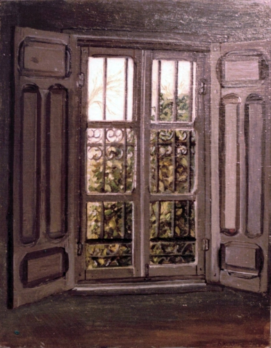 Ventana (1979)  40 x  35 cm.